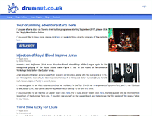 Tablet Screenshot of drumnut.co.uk